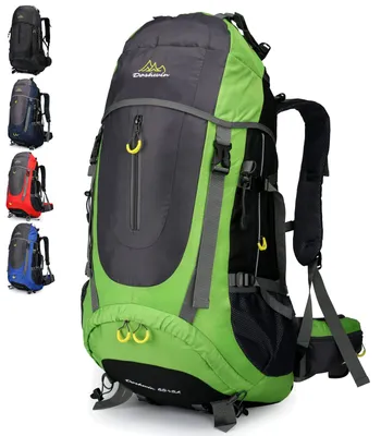 Produktbild von Rucksack 70 l, für Trekking, grün, für Männer und Frauen