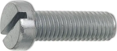 Produktbild von ISO1207 4.8 M 4x  8 verzinkt Zylinderschraube mit Schlitz (DIN84A)