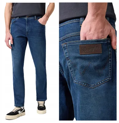 Produktbild von Wrangler | Texas Slim Fit Jeans Herrenhose Blau W32 L30
