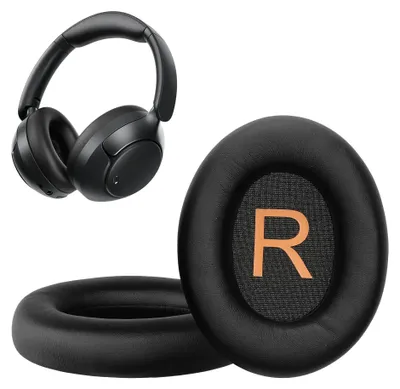 Produktbild von kwmobile 2x Ohr Polster für QCY H3S Ohrpolster - Ersatz Ohrpolster - Kopfhörer Ersatzteile - Kopfhörer Ersatzpolster für Over Ear Headphones