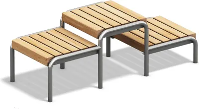 Produktbild von Playparc Calisthenics-Anlage "Squat-Plattform", Basic