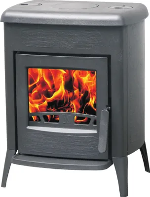 Produktbild von Plamen Amity 3 – effizienter Guss-Kaminofen inkl. Herdplatte, 8 kW