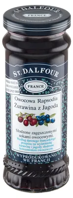 Obrázok produktu pre Dżem żurawina i jagoda St. Dalfour Rapsodia 284 g