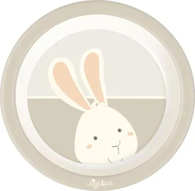 Produktbild von SIGIKID Sigikid Teller Hase Vanilla