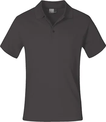 Produktbild von Superior Poloshirt Herren, Charcoal, S