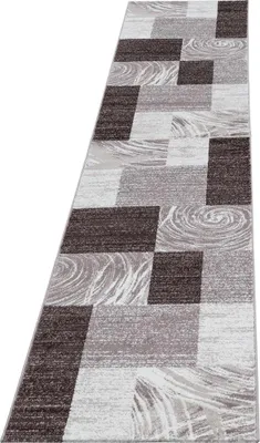 Immagine prodotto di Tappeto a pelo corto PARMA Brown 80 x 300 cm