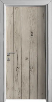 Produktbild von Tür Selbstklebende 90x210 cm Türfolie Türtapete Klebefolie - Weiß Holz