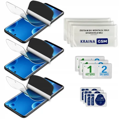 Zdjęcie produktu dla 3X Folia Ochronna Hydrożelowa 3D Do Motorola Edge 70 Pro 3 Sztuki