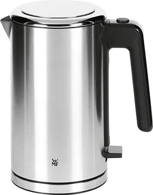 Produktbild von WMF Lono Wasserkocher 1,6 l, 2400 W, außenliegende Wasserstandsanzeige, Kalk-Wasserfilter, cromargan matt/silber