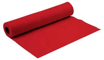 Produktbild von Bastelfilz, B 90 cm, Stärke: 1,5 mm, Rot, 5m