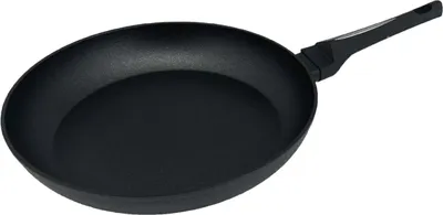 Produktbild von Bratpfanne für alle Herdarten mit ergonomischem Griff Pfanne in Schwarz 28 cm