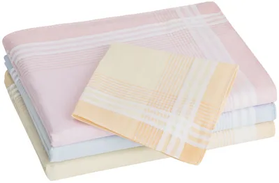 Produktbild von Tobeni 12 Stück Damen Taschentücher Stofftaschentücher Damentaschentücher Baumwolle, Farbe:Design 21, Grösse:30 cm x 30 cm