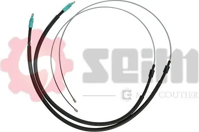 Produktbild von SEIM Handbremsseil Seilzug Feststellbremse für CITROËN C3 I Schrägheck (FC, FN) Hinten 805017