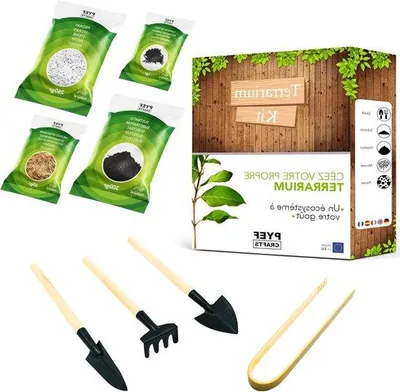 Produktbild von Geschlossenes Ökosystem Terrariumset 3-5l für Pflanzen