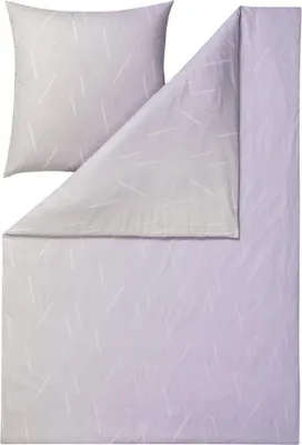 Produktbild von LOESCHEN Estella Ateliers Jersey- Bettwäsche-Garnitur Cordelius Farbe mauve Größe 135x200 + 80x80