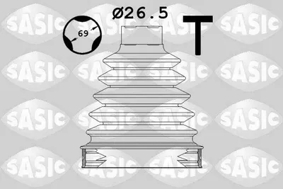 Produktbild von SASIC Faltenbalgsatz Antriebswelle Vorne Innen für RENAULT Clio III Schrägheck (BR0/1, CR0/1) 1904017