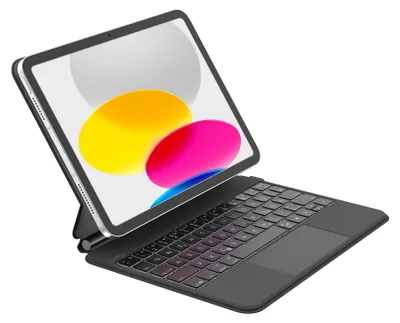 Productafbeelding van Belkin Pro toetsenbord met hoes voor iPad 10,9 inch, 10e generatie. Modelnummer: BBZ002de-v3