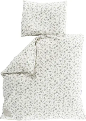 Produktbild von Träumeland Bettwäsche Jersey Olive 80/80 + 35/40 cm