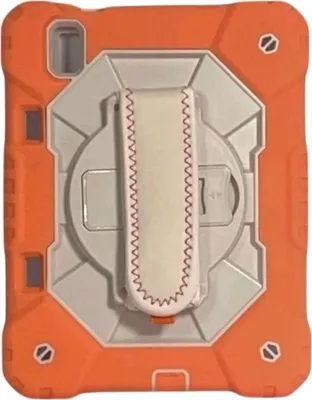 Produktbild von Gepanzerte Hülle mit Ständer für iPad Mini 6. Generation Orange