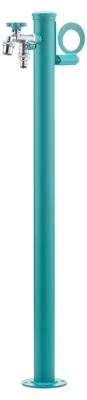 Immagine prodotto di Fontana da Giardino con Doppio Rubinetto Belfer 42/SRR Turchese