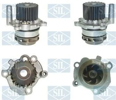 Immagine prodotto di Pompa del liquido di raffreddamento Saleri SIL PA1444, pompa dell'acqua compatibile con:
* VW Golf IV (1J1)
* VW Golf VI (5K1)
* VW Golf V (1K1)
* VW Touran (1T1, 1T2)
* Audi