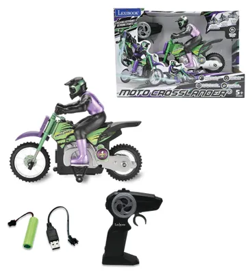 Zdjęcie produktu dla Lexibook, motocykl zdalnie sterowany Crosslander RC, model RC18LXB