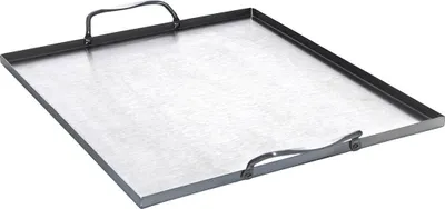 Immagine prodotto di Vassoio per grigliate in acciaio inox Paella World con maniglie - pratico e versatile