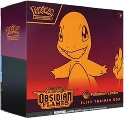 Obrázok produktu pre Pokemon Obsidian Flames Pokemon Center Elite Trainer Box