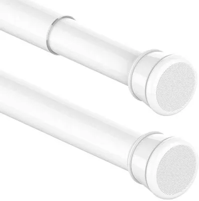 Immagine prodotto di Telescopico, altezza regolabile da 85 a 230 cm, colore bianco