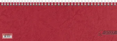 Produktbild von 2027 Glocken Querterminbuch29,7x10,5cm 1S/1W 64S