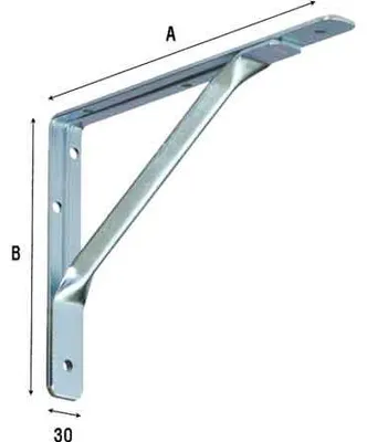 Produktbild von REGGIMENSOLA, große Ausführung, 395 x 245 mm – maximale Tragfähigkeit: 215 kg