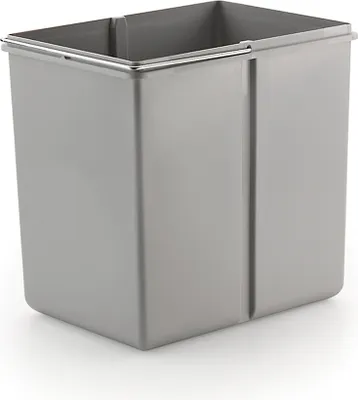 Produktbild von Naber Ersatzeimer, alu grau (16 Liter).  - Mülleimer