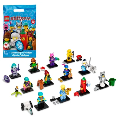 Zdjęcie produktu dla LEGO Minifigures Seria 22, Zestaw do budowania, 5 lat(a), wybór losowy