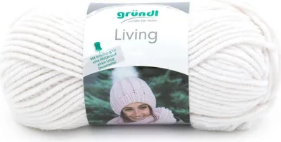 Produktbild von Gründl Wolle Living 100 g creme