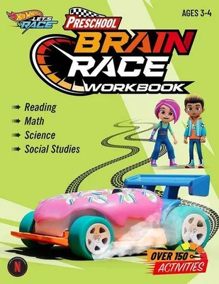 Produktbild von Hot Wheels Brain Race Preschool Workbook