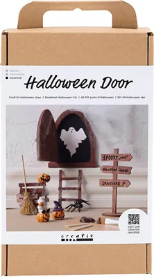 Obrázek produktu pro Creativ Company řemeslná sada Halloween dveře miniaturní řemeslná sada
