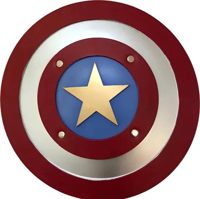 Image de Captain America 1:1 jouet bouclier en caoutchouc souple jouet et accessoire cosplay sécuritaire pour les fans