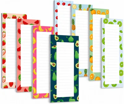 Image de Bloc-notes magnétique, 1 pièce, avec dos magnétique, pour la cuisine