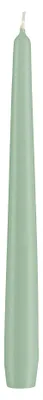 Produktbild von Spitzkerzen Seafoam Seegrün 240 x Ø 23 mm, 12 Stück