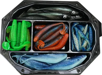 Produktbild von Fishxpro Gummiköder-Set – Hecht – 10–20 cm +/- 30 Stück