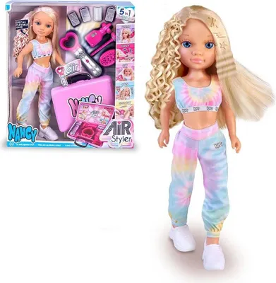 Produktbild von Nancy Air Styler Puppe Rosa  Rosa One Size