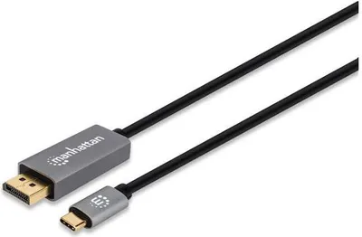 Produktbild von Manhattan DisplayPort 8K@60Hz USB-C auf DisplayPort 3 M