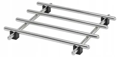 Produktbild von IKEA LAMPLIG Topfuntersetzer Edelstahl 18x18 cm
