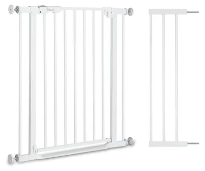 Produktbild von Hauck Clear Step Autoclose 2 Set +21 cm, Einstellbare Breite, Weiß