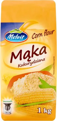 Zdjęcie produktu dla Melvit Mąka kukurydziana 1kg
