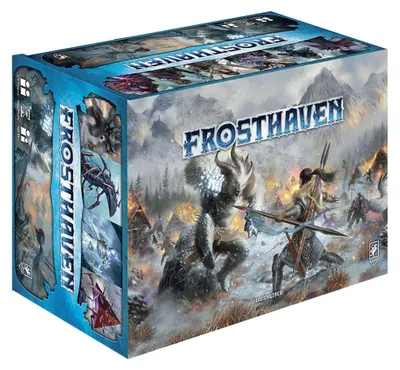 Imagen del producto de Frosthaven (Edición italiana) – Miniaturas – Cephalofair Games – 1-4 jugadores – 14+