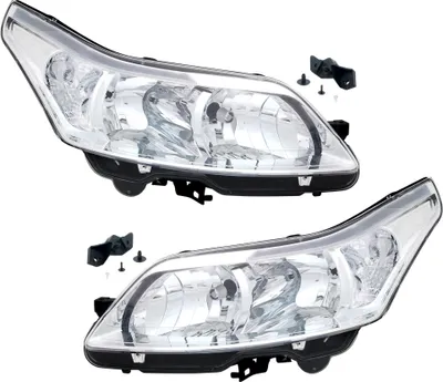 Produktbild von TYC Scheinwerfer Set für Citroen C4 LC 7/2008- Halogen LWR Motoren H1 H7