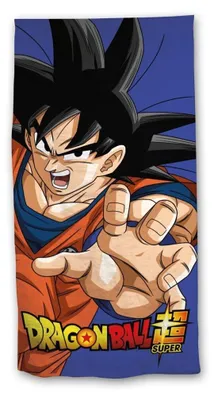Zdjęcie produktu dla Ręcznik kąpielowy Dragon Ball Z - Miękki i chłonny ręcznik plażowy 70x140 cm