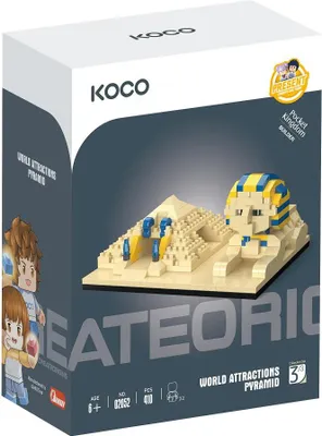 Produktbild von iM.Master KOCO Pyramiden 410 Teile 02052