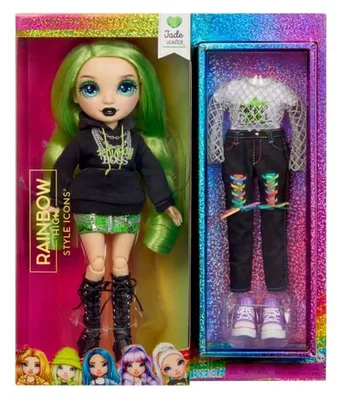 Immagine prodotto di Rainbow High Style Icons Fashion Dolls Jadepuppe